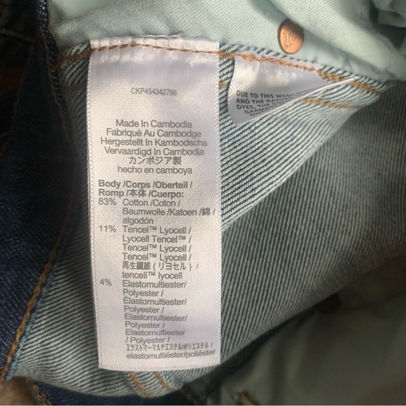 Madewell Women's Skinny Jeans in Blue - Picture 10 of 11